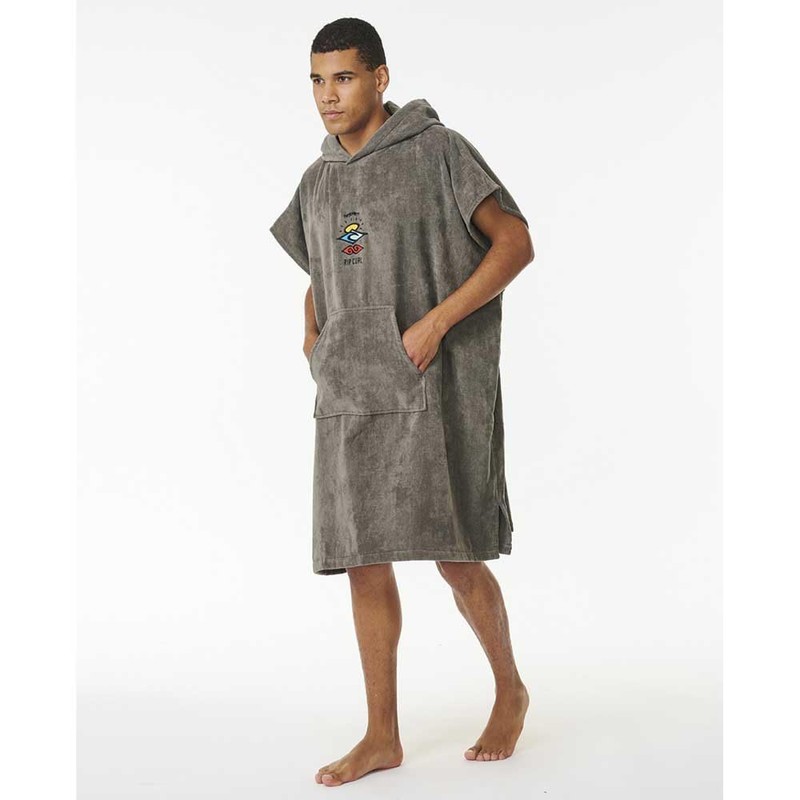 Rip Curl Men's Logo Hooded Towel Changing Robe/Poncho 00GMTO -