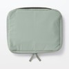 MuJI Pocket Selectable Collection Case A5 Wide Moss Green Approx.