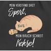 Shirtracer - Gym Bag Backpack - Sayings Statement - Mein