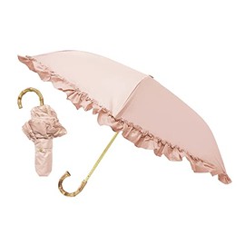 Kamio Japan 787263 SWEETIE FACTORY PT Full Blackout New 3 Tier Folding Umbrella/Ruffle SP Ruffle SP - Woman