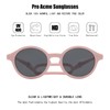 Pro Acme Cute Round Polarized Baby Sunglasses with TPEE Strap,