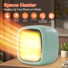 Space Heater, Small Portable Electric Heaters for Indoor Use 2