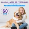 8 Pieza Collar Feromonas para Perro,Ajustable Calmante Collar para Perro,Collar