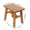 Multipurpose Small Bamboo Stool Low Stool Children Bench for Home