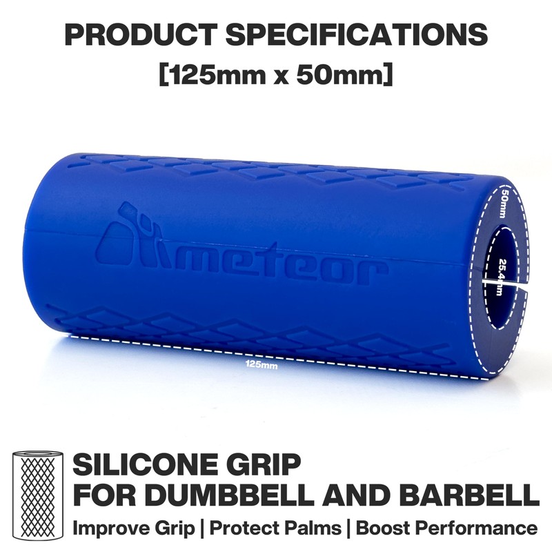 Meteor Essential Dumbbell Grip, Barbell Grip, Barbell Pad, Fat Grip,