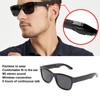 Smart Sunglasses Multifunctional Wireless Bluetooth Sunglasses for PC Laptop ComputerDark