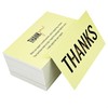 RXBC2011 Exquisite Elegance Thank You Card 100 YELLOW