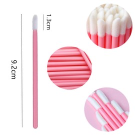Lip Brushes Wands, Granmagazz 600 Pcs Lip Brushes Lip Wand Makeup Lipstick Brush, Lip Wands Applicators, Lipstick Gloss Wands Applicator Makeup Tool Kits, Pink