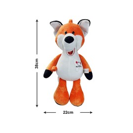 YOUYA DENTAL Tooth Fairy Plush Doll, Dental Plush Oral Health Presentation Puppet Fox Tooth Fairy Dental Educational Plush Small Size Doll with Teeth for Kids Chidren Boys Girls