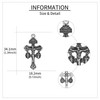 VENACOLY Pardon Crucifix Necklace Sterling Silver Cross Catholic Pendant Protection