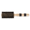 Dannyco Professional Oakwood Handle Circular Brush With 100% Pre-Softened Natural