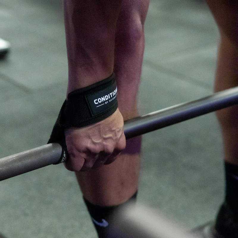 Conditioned By Science Weight Lifting Deadlift Grip Straps Performance Padded
