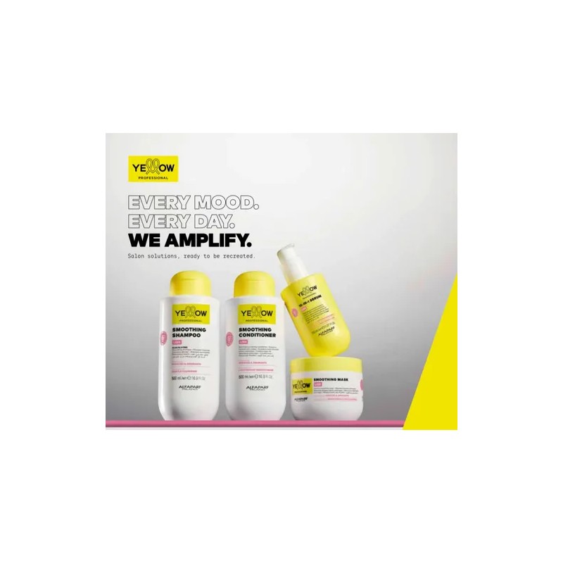 Yellow Liss Smoothing Kit Shampoo Acondic Masc Serum