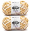 Bernat Blanket Tie Dye-Ish Golden Rays Yarn - 2 Pack
