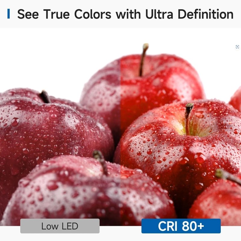 MIXX UNIQ 8-Pack Ceiling Fan Light Bulbs, 120V 40W Equivalent,