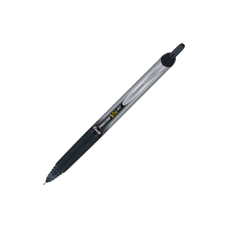 Pilot Precise V10 Retractable Rolling Ball Pen, Bold Point, 1.0