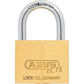 ABUS 26417 Brass Padlock with 7561 Reversible Alike Keyed