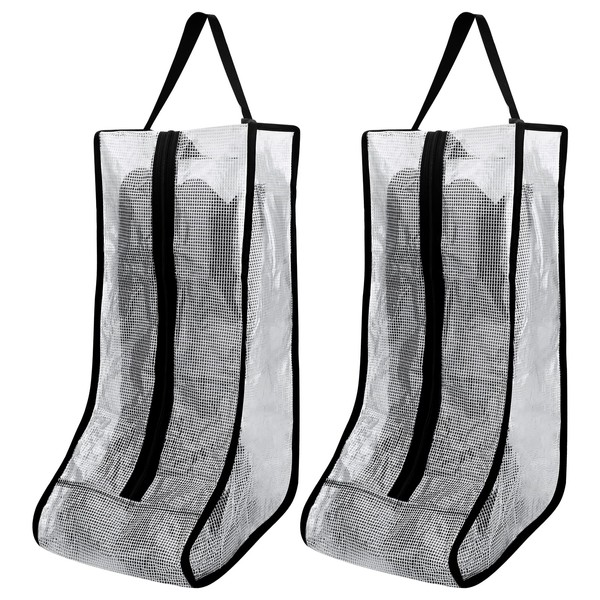 Gukasxi 2 Pair Tall Boots Storage Bags, Portable Dust Proof