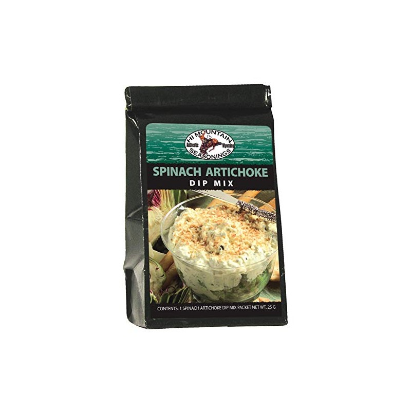 Hi Mountain Seasonings - SPINACH & ARTICHOKE DIP MIX. Create