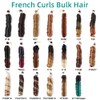 Mtmei hair French Curly Braiding Hair for Box Braids 8