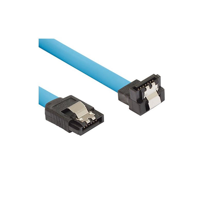 POPPSTAR 1x 0.5m Sata 3 HDD SSD cable with clip