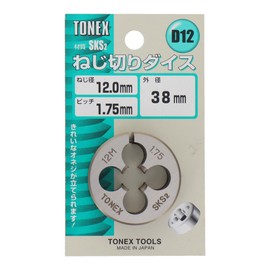 tonex Threaded Dice 38 mm D12 x 1.75