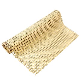 Viennese wicker, 3.3 feet x 19.7 inches, mould-proof rattan, PE plastic, waterproof rattan wicker for DIY furniture decoration, honeycomb wicker chair wicker tube, braided tube fabric