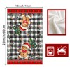 XCHI Snowman Gingerbread Man Christmas Tree Kitchen Towels Dish Towels