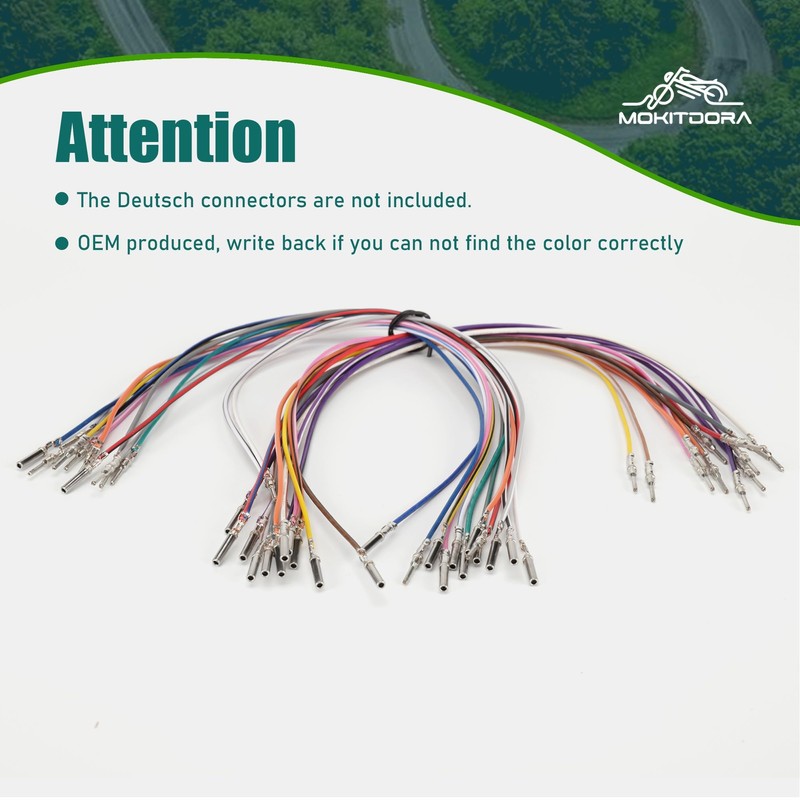 MoKitDora 14" 16" CAN-Bus Handlebar Wiring Extension Harness Kit for