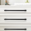 Probrico 256mm Black Cabinet Pulls Cabinet Handles Stainless Steel Drawer