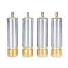 4PCS Preffair/R1722 Audio Connector Gold Plated Self Locking Solderless RCA