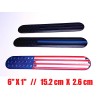 DIGIART INTERNATIONAL THIN BLUE LINE AMERICAN TACTICAL FLAG SET (2)