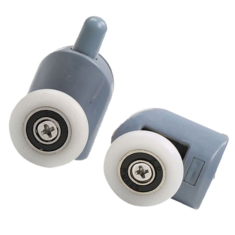 10pcs Shower Door Rollers Quiet Replacement Top Bottom Glass Door