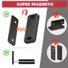 Loomdeo Ultra-Thin Magnetic Cabinet Door Catch - Strong Adhesion &