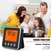 Anmete Digital Meat Thermometer Instant Read Food Thermometer With Alarm
