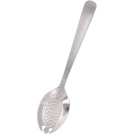 Takagi Takagi 18-0 Lilac Strawberry Spoon with Beveled Edge