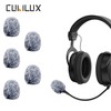 Cubilux Furry Windscreen for Game Headset, Muff Windshield Windjammer Deadcat,Wind