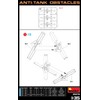 Miniart MIN35579 Anti-tank Obstacles Model Kit, Various