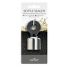 BarCraft Wine Bottle Stopper with Flip Top Ring Pull, Stainless