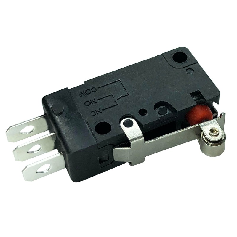 Snap Action Switch with Short Hinge Roller Lever by DTAIR
