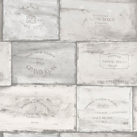 Norwall CK36612 Wine Crates Bolt Wallpaper