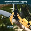 Dremmt Manual Pole Saws for Tree Trimming 27 FT, Tree