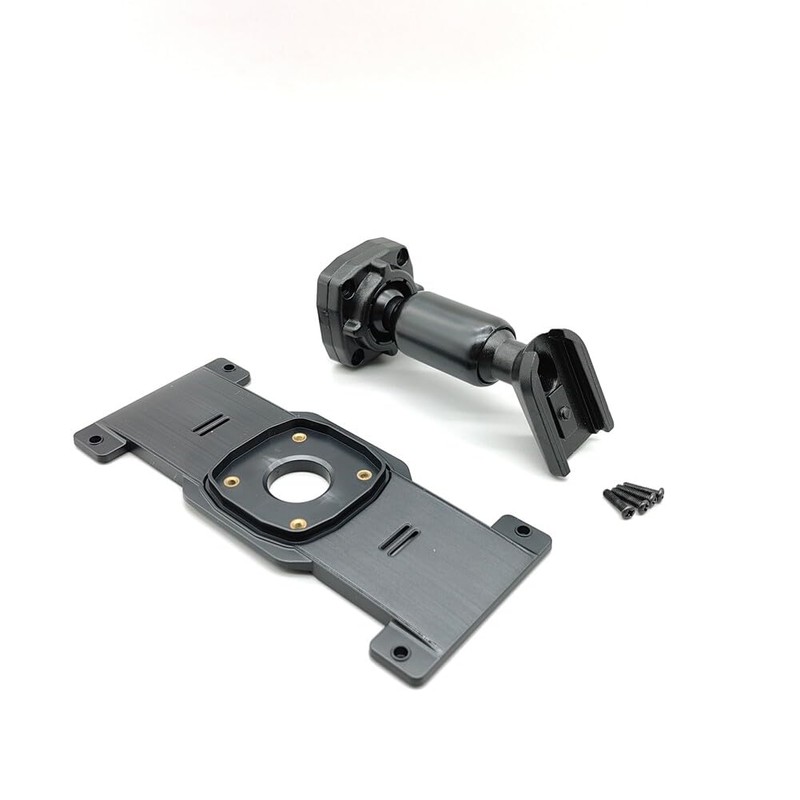 Ikasus Rear View Mirror Mount Bracket, ABS Car Interior Mount