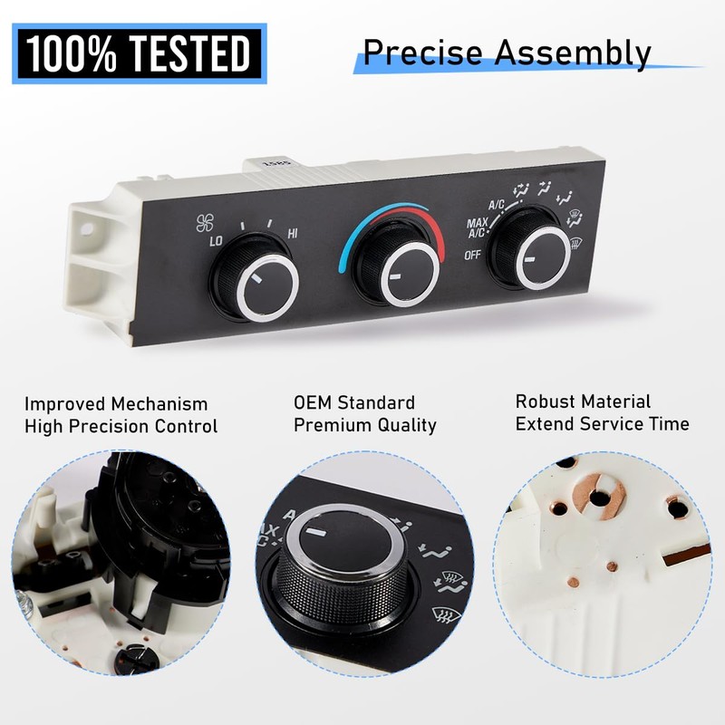 599-217 Heater A/C Control Switch Climate Control Module Fit for