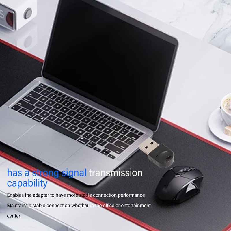 USB Bluetooth 5.3 Adapter for PC Dual Mode Fast Transmission