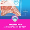 Ziploc Large Food Storage Freezer Slider Bags, Power Shield Technology