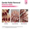 SAVILAND Gentle Fast Nail Polish Remover: 200 ML Non-Acetone Non