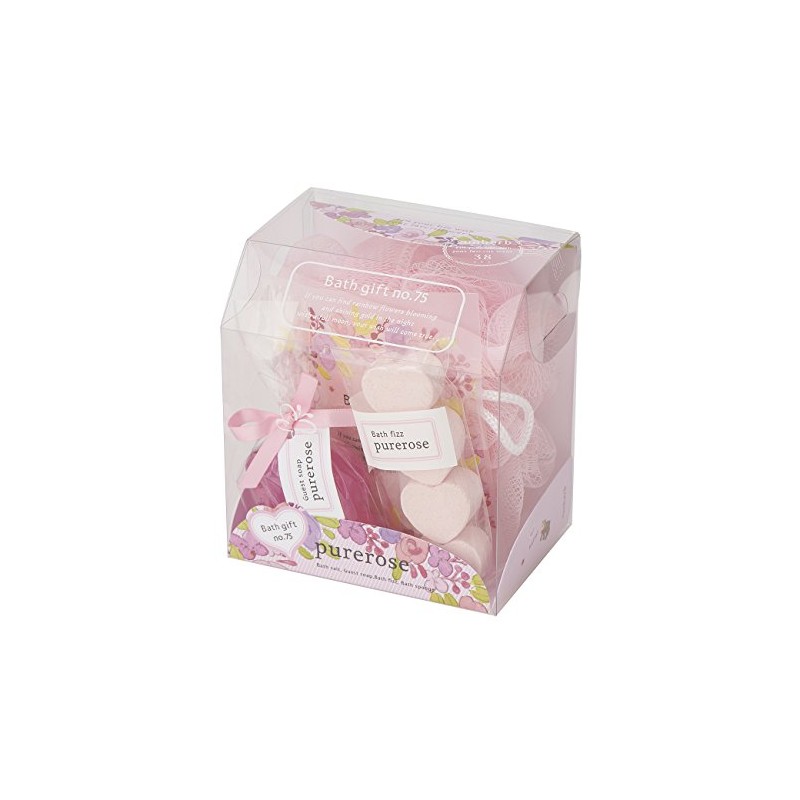 Sun Herb Bath Gift No.75 Pure Rose (Petite Plastic Bath