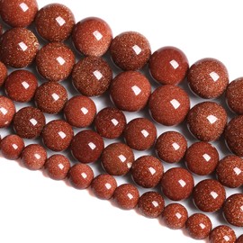 88 piezas de abalorio sueltas de piedra arenisca de color dorado de 4 mm para hacer joyas, pulseras de bricolaje, 1 hebra, espaciador de piedra arenisca de color dorado, abalorio sueltas para hacer joyas, pulseras de bricolaje, 1 hebra