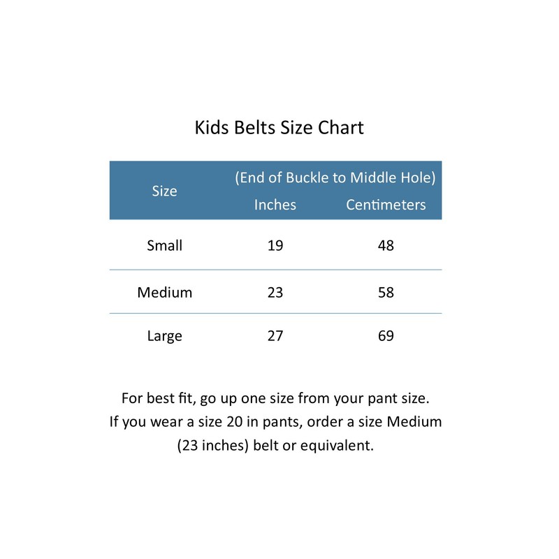 CTM® Kid's Skinny Dress Belt, Large, Navy